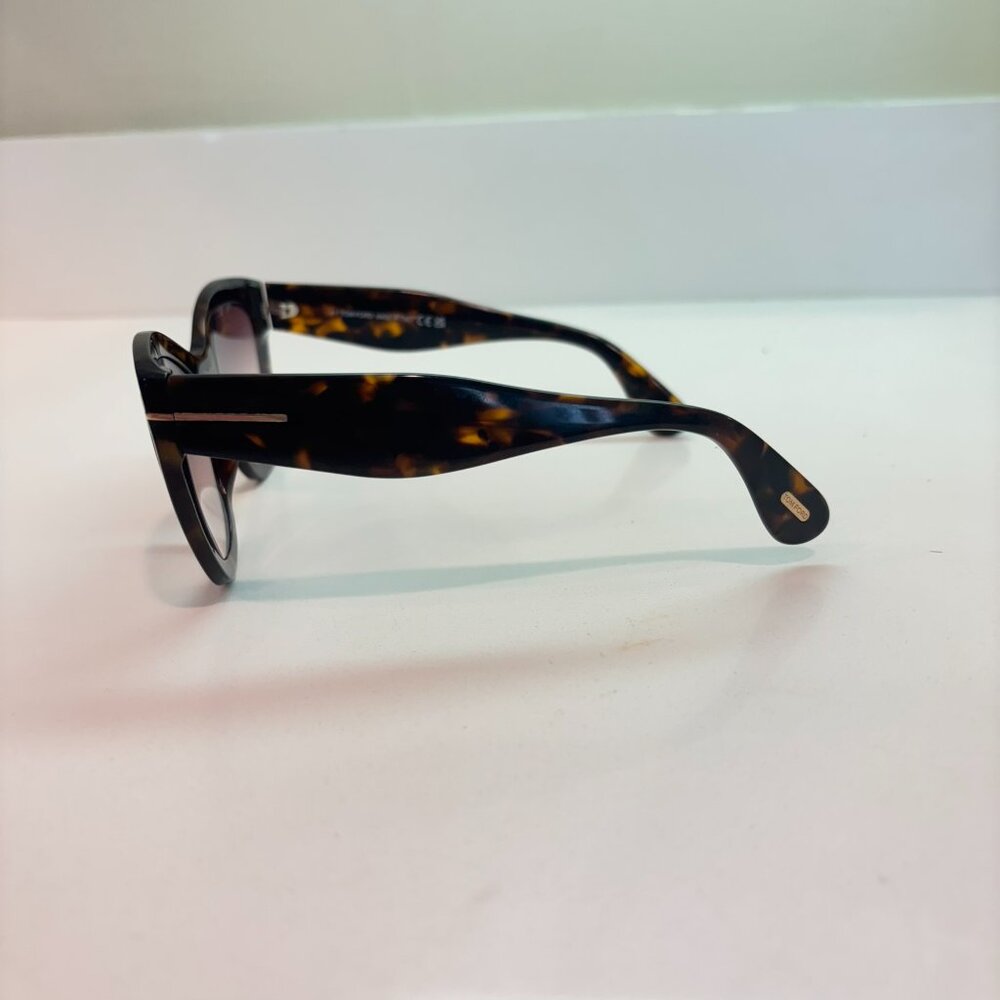 Tom Ford Rx FT0940 - 55F Cara Sunglasses Tortoise Shiny Vintage Dark Havana - Picture 4 of 11